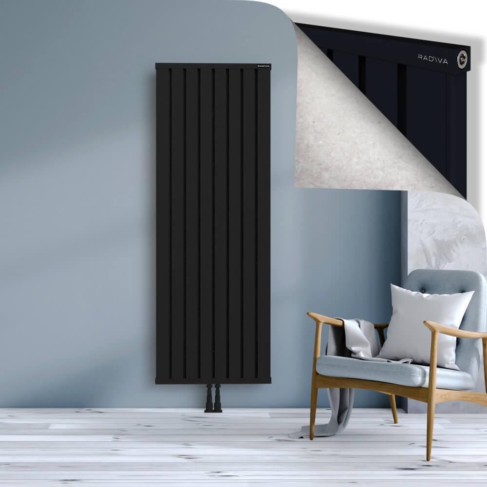 OBI Dekoratif Alüminyum Radyatör 1800x644 Siyah