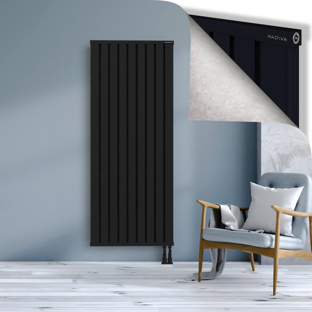 OBI Dekoratif Alüminyum Radyatör 1800x724 Siyah