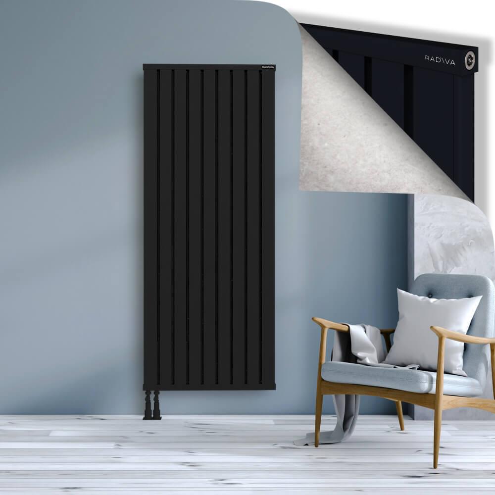 OBI Dekoratif Alüminyum Radyatör 1800x724 Siyah
