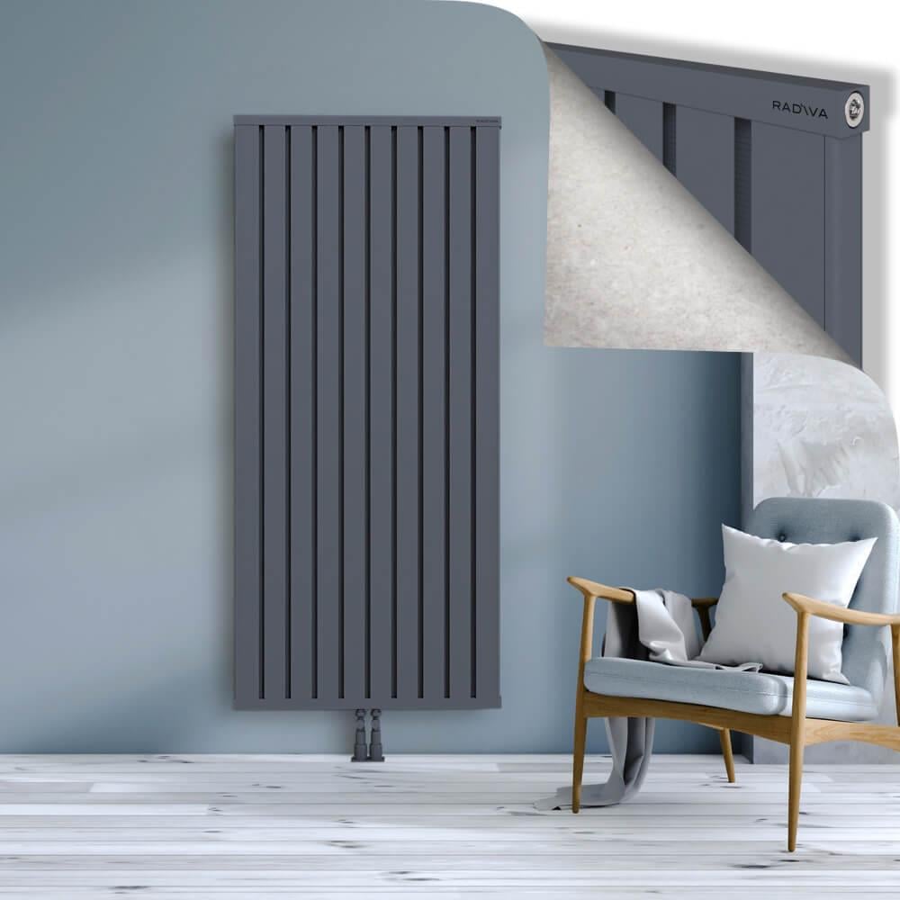 OBI Dekoratif Alüminyum Radyatör 1800x804 Antrasit