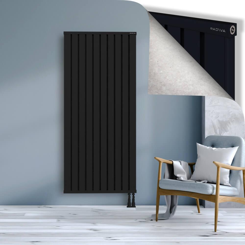 OBI Dekoratif Alüminyum Radyatör 1800x804 Siyah