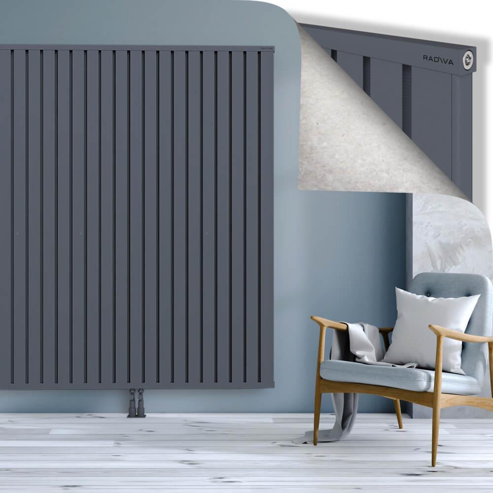 OBI Dekoratif Alüminyum Radyatör 1900x2164 Antrasit