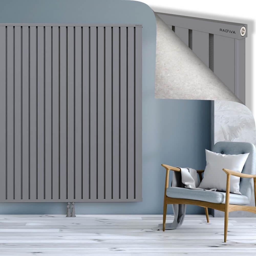 OBI Dekoratif Alüminyum Radyatör 1900x2564 Gri