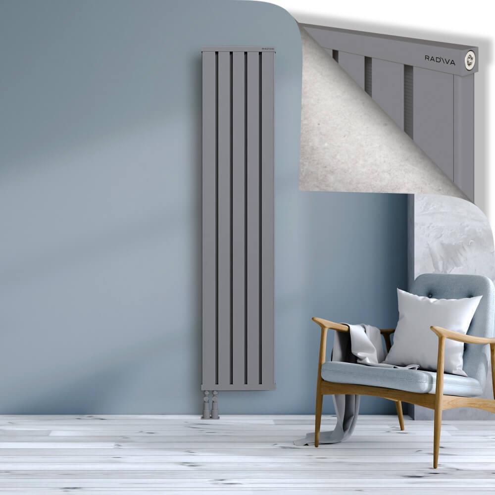 OBI Dekoratif Alüminyum Radyatör 1900x404 Gri