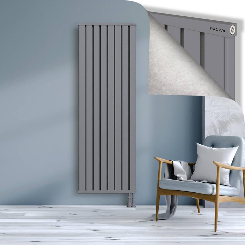 OBI Dekoratif Alüminyum Radyatör 1900x644 Gri