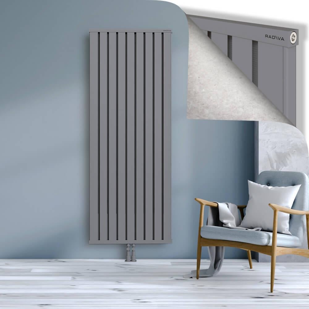 OBI Dekoratif Alüminyum Radyatör 1900x724 Gri