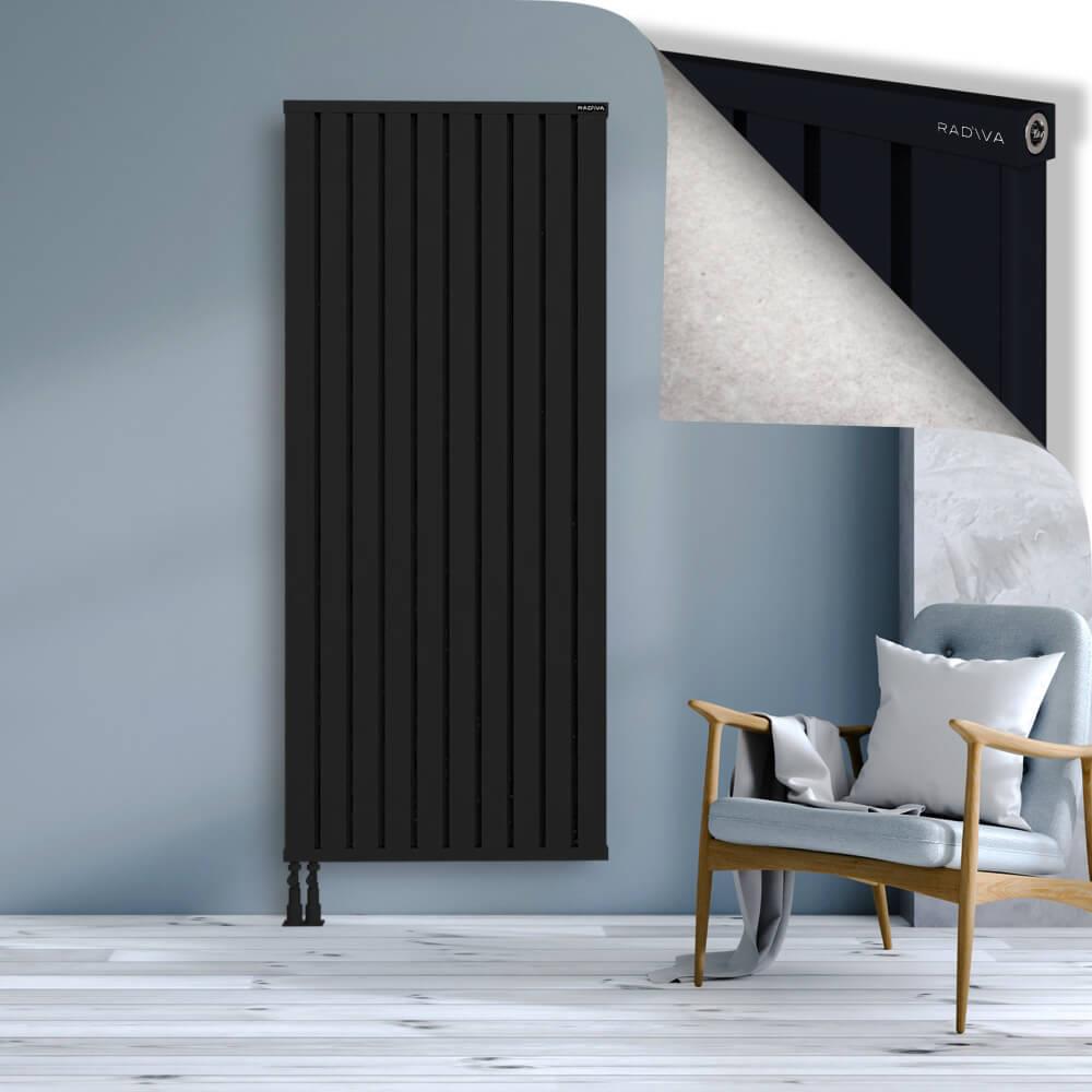 OBI Dekoratif Alüminyum Radyatör 1900x804 Siyah
