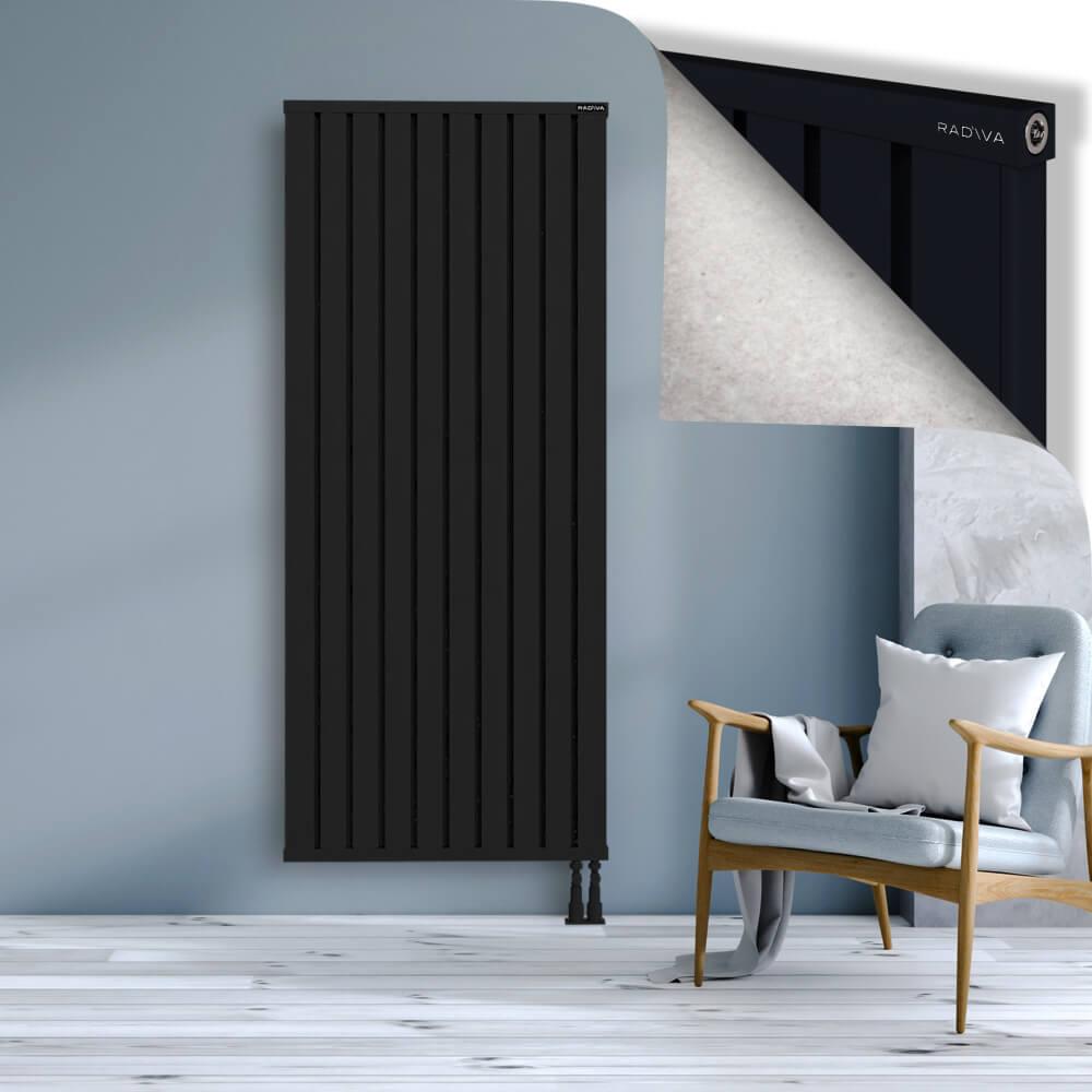 OBI Dekoratif Alüminyum Radyatör 1900x804 Siyah