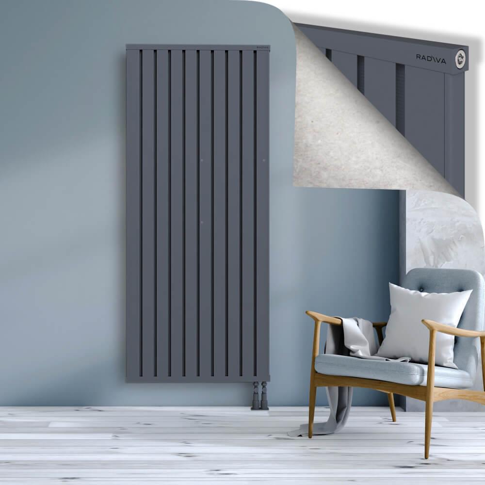 OBI Dekoratif Alüminyum Radyatör 1900x804 Antrasit