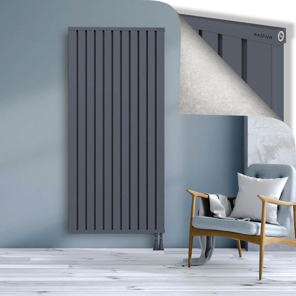 OBI Dekoratif Alüminyum Radyatör 1900x884 Antrasit