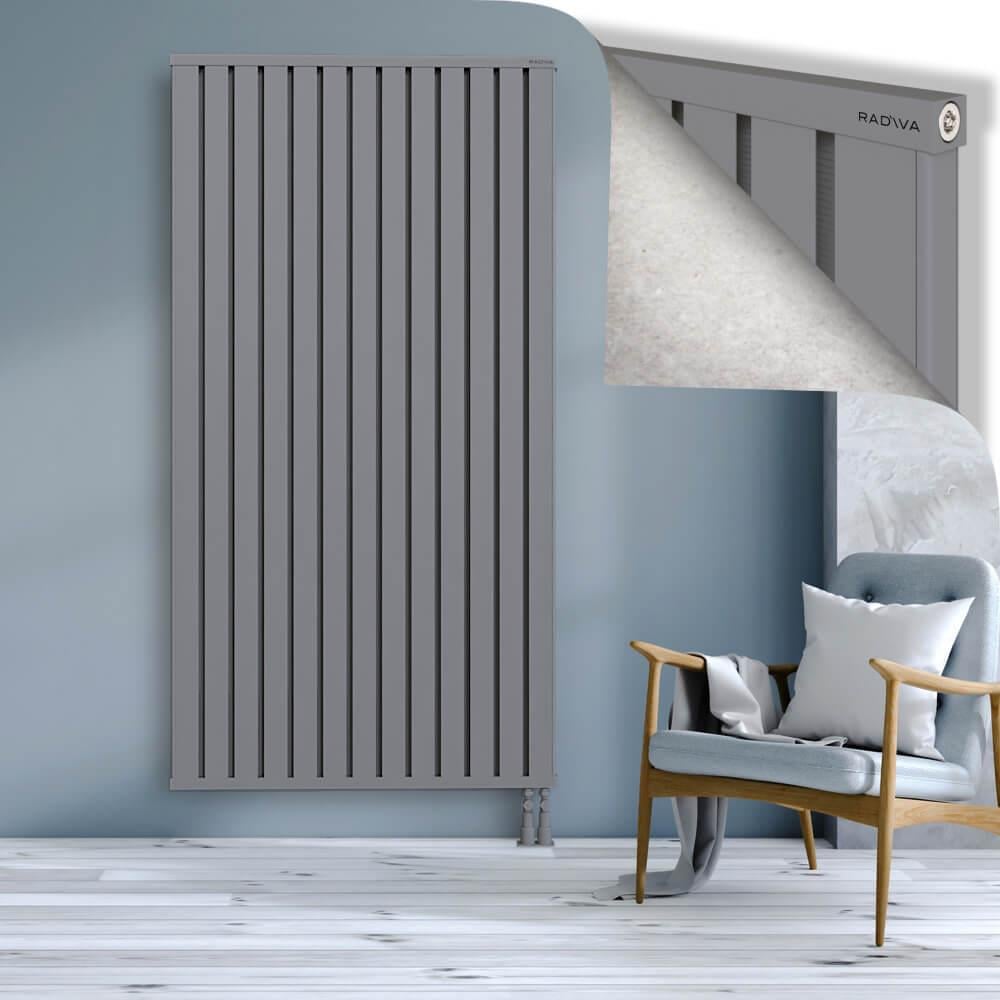 OBI Dekoratif Alüminyum Radyatör 2000x1044 Gri