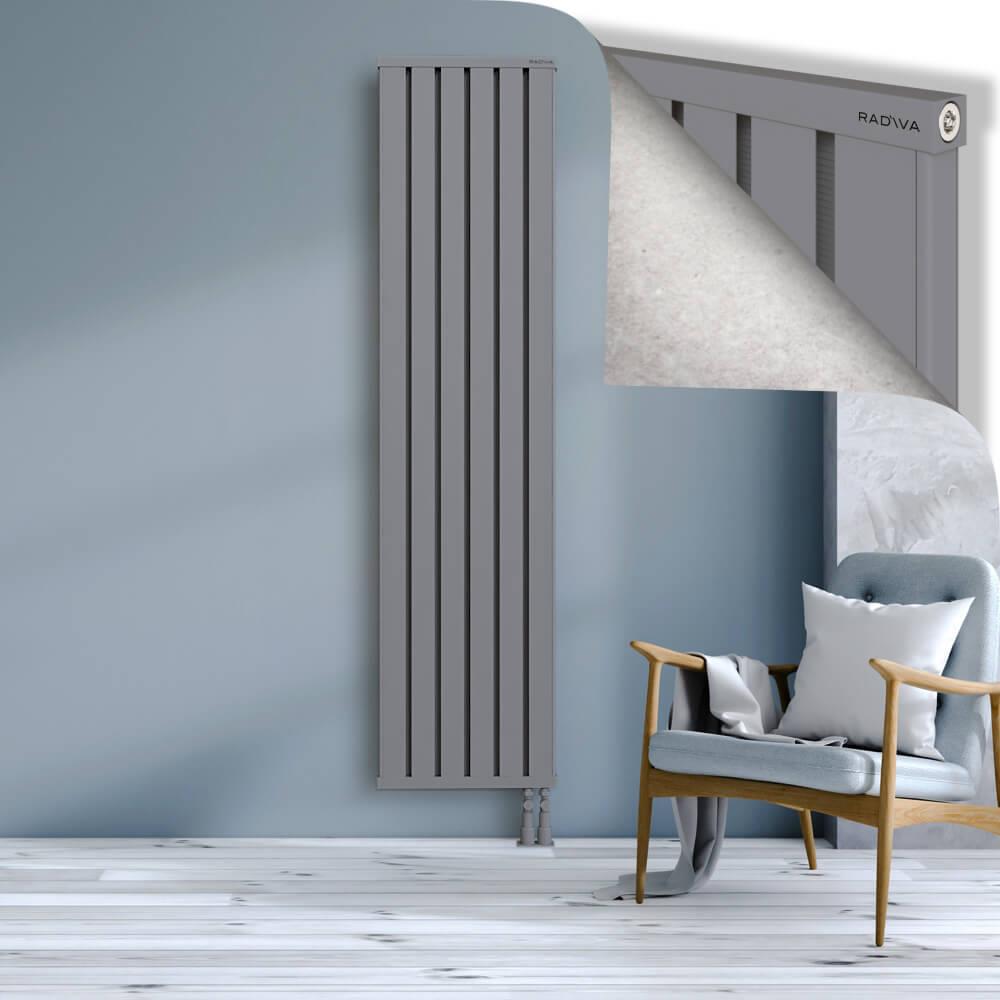 OBI Dekoratif Alüminyum Radyatör 2000x484 Gri
