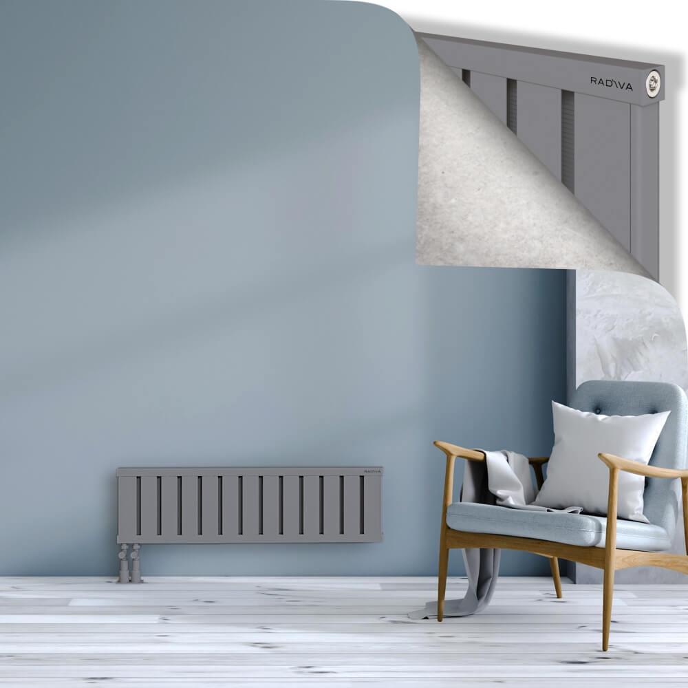 OBI Dekoratif Alüminyum Radyatör 300x1044 Gri