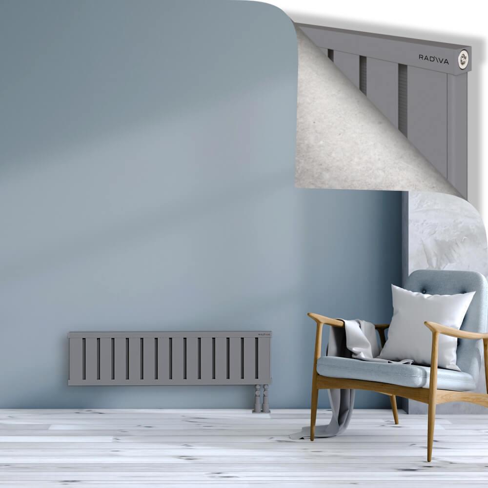 OBI Dekoratif Alüminyum Radyatör 300x1124 Gri