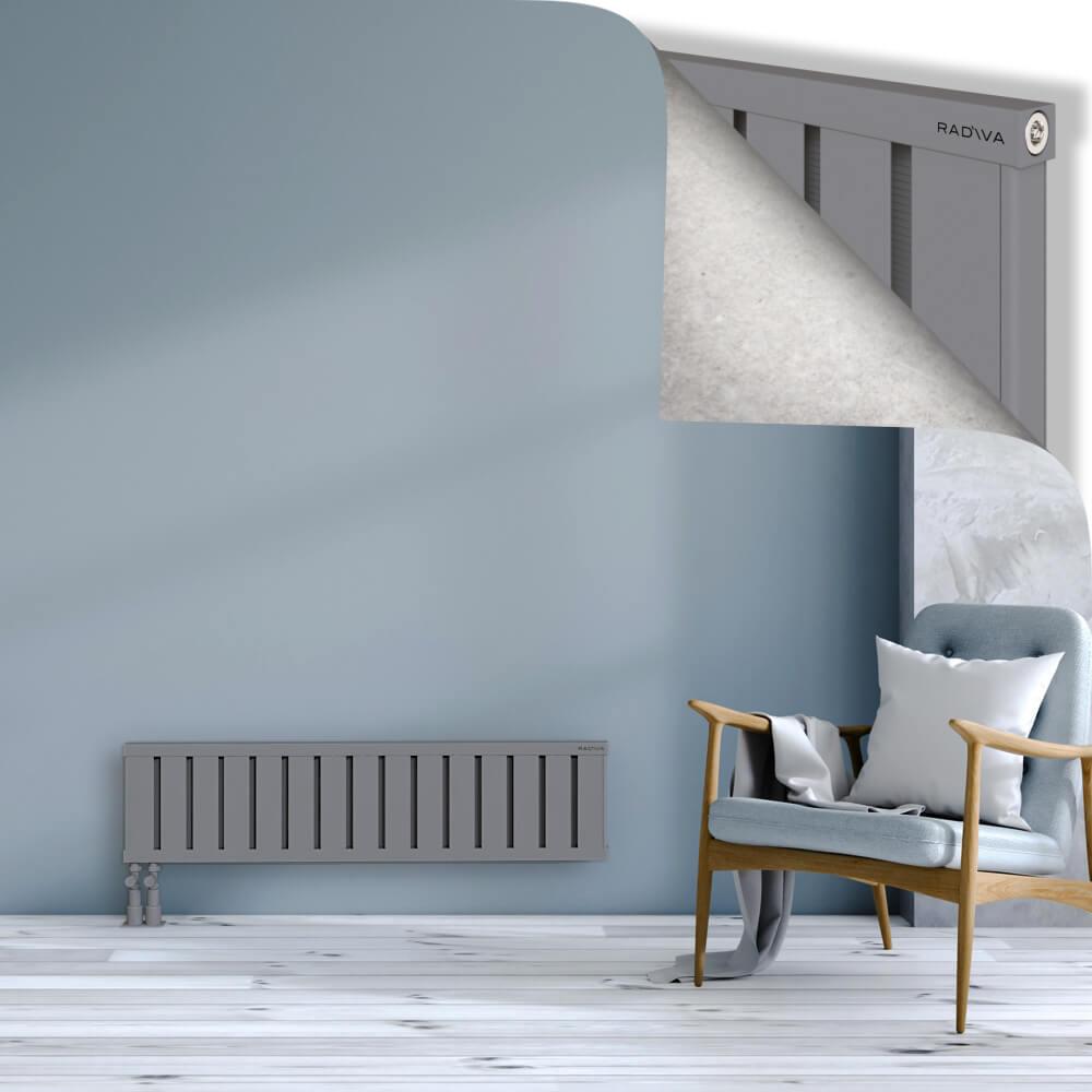 OBI Dekoratif Alüminyum Radyatör 300x1204 Gri