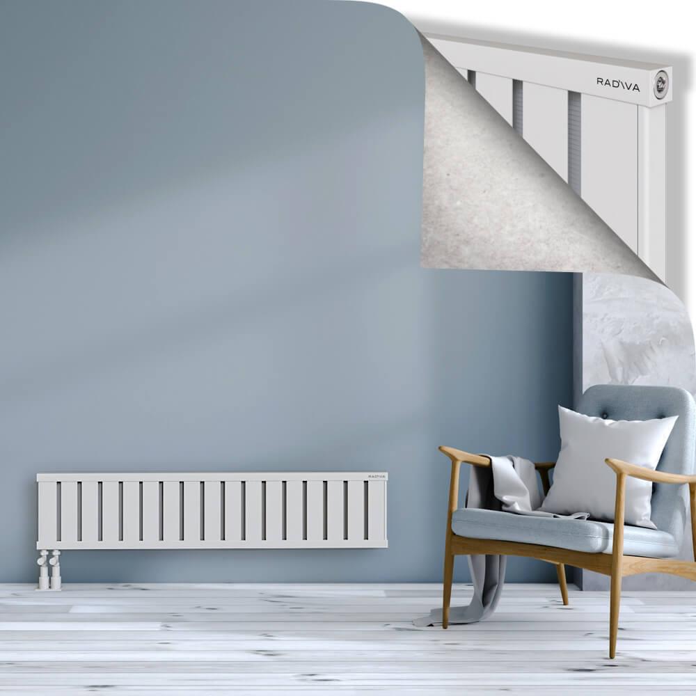 OBI Dekoratif Alüminyum Radyatör 300x1364 Beyaz