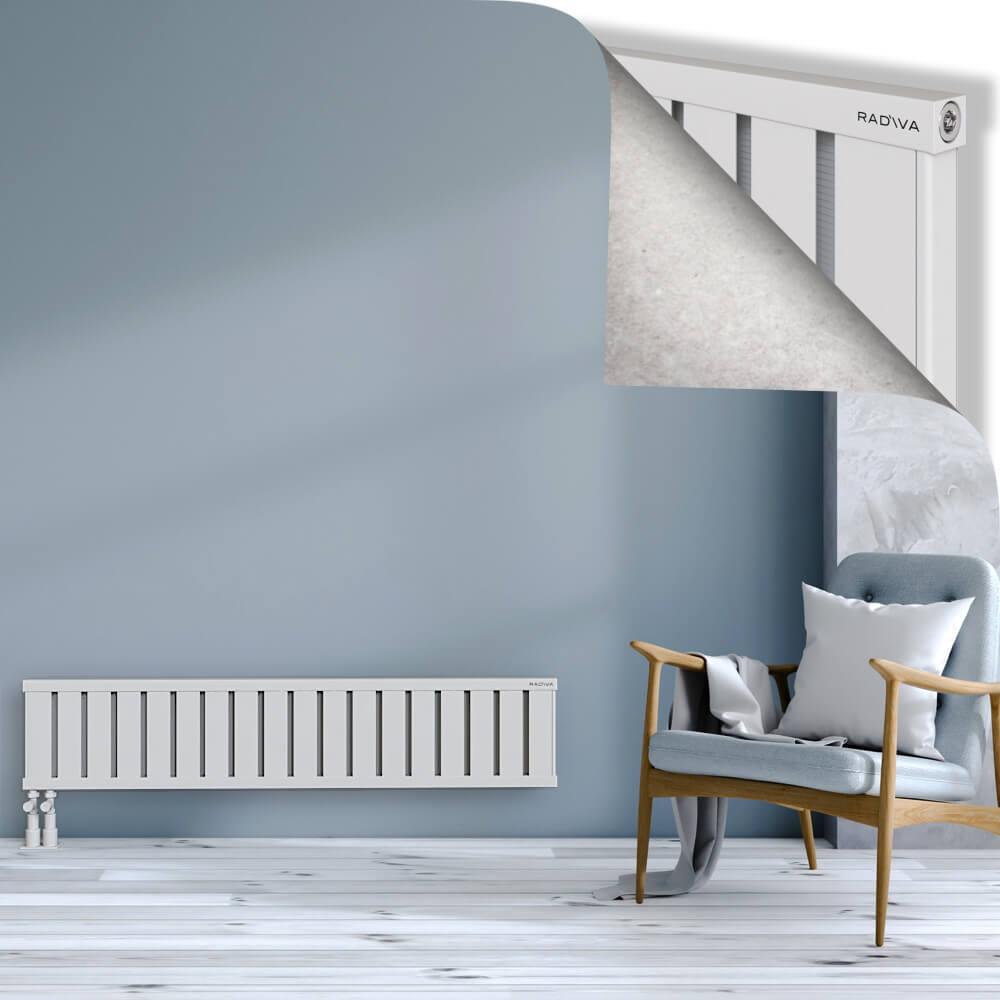 OBI Dekoratif Alüminyum Radyatör 300x1444 Beyaz