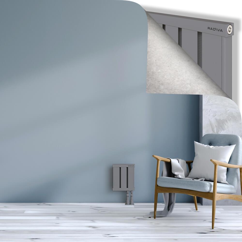 OBI Dekoratif Alüminyum Radyatör 300x244 Gri
