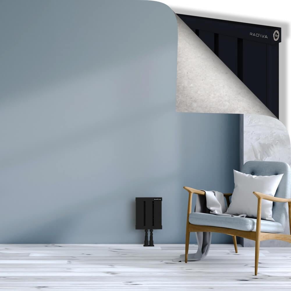 OBI Dekoratif Alüminyum Radyatör 300x244 Siyah