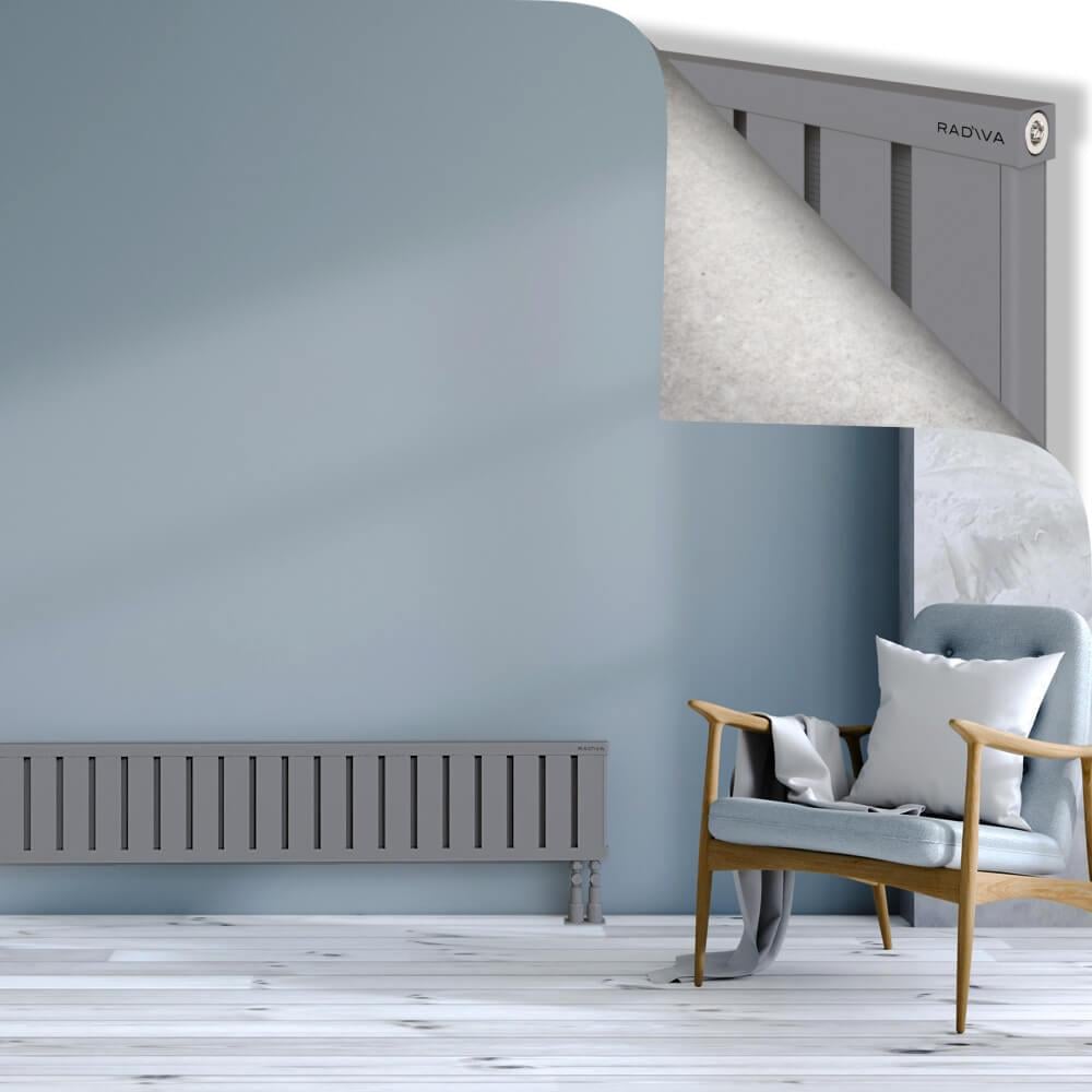 OBI Dekoratif Alüminyum Radyatör 300x2484 Gri