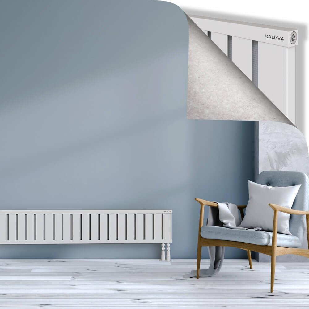 OBI Dekoratif Alüminyum Radyatör 300x2884 Beyaz