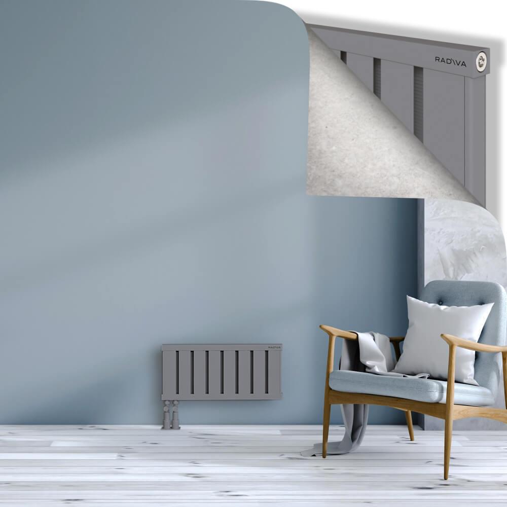 OBI Dekoratif Alüminyum Radyatör 300x644 Gri
