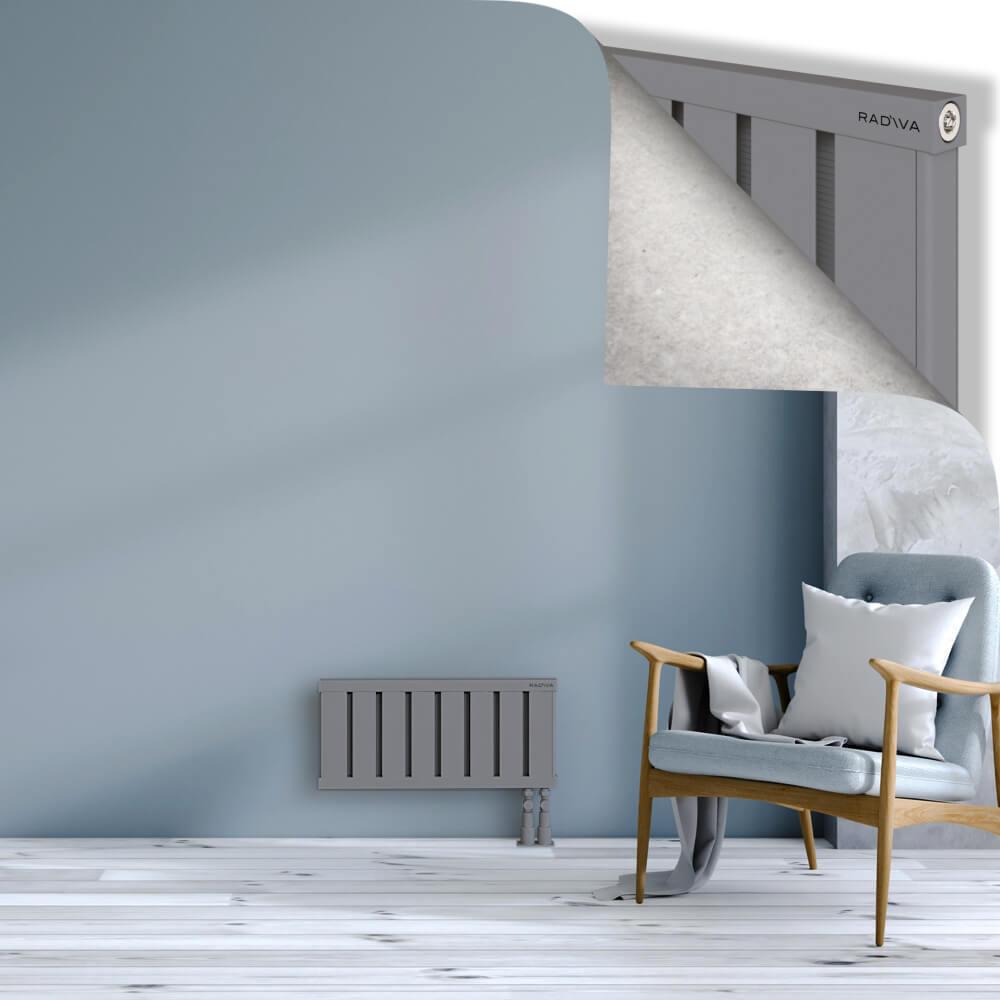OBI Dekoratif Alüminyum Radyatör 300x644 Gri