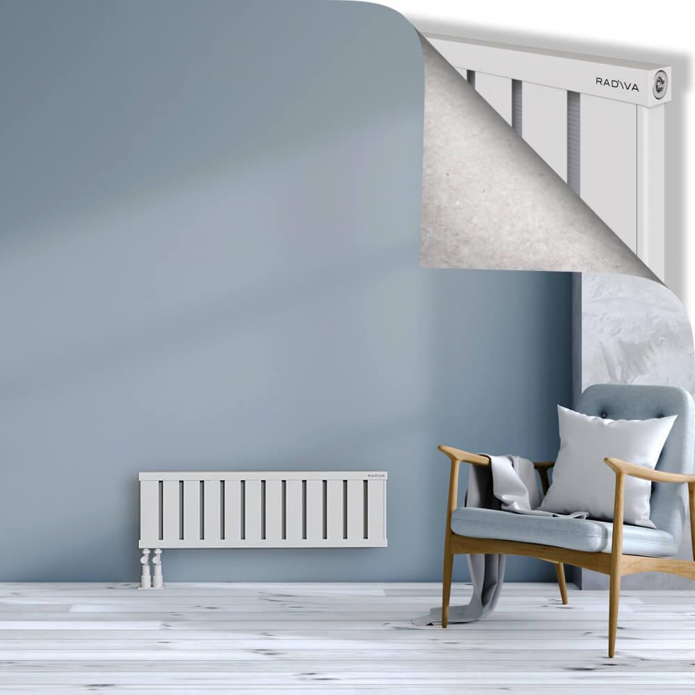 OBI Dekoratif Alüminyum Radyatör 300x964 Beyaz