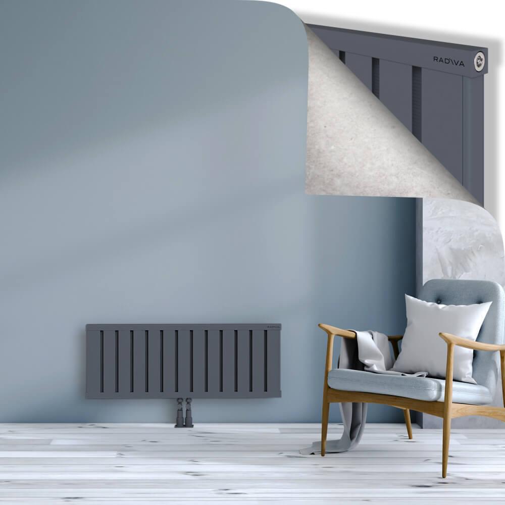 OBI Dekoratif Alüminyum Radyatör 400x1044 Antrasit
