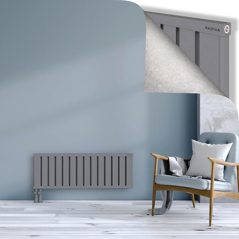 OBI Dekoratif Alüminyum Radyatör 400x1124 Gri