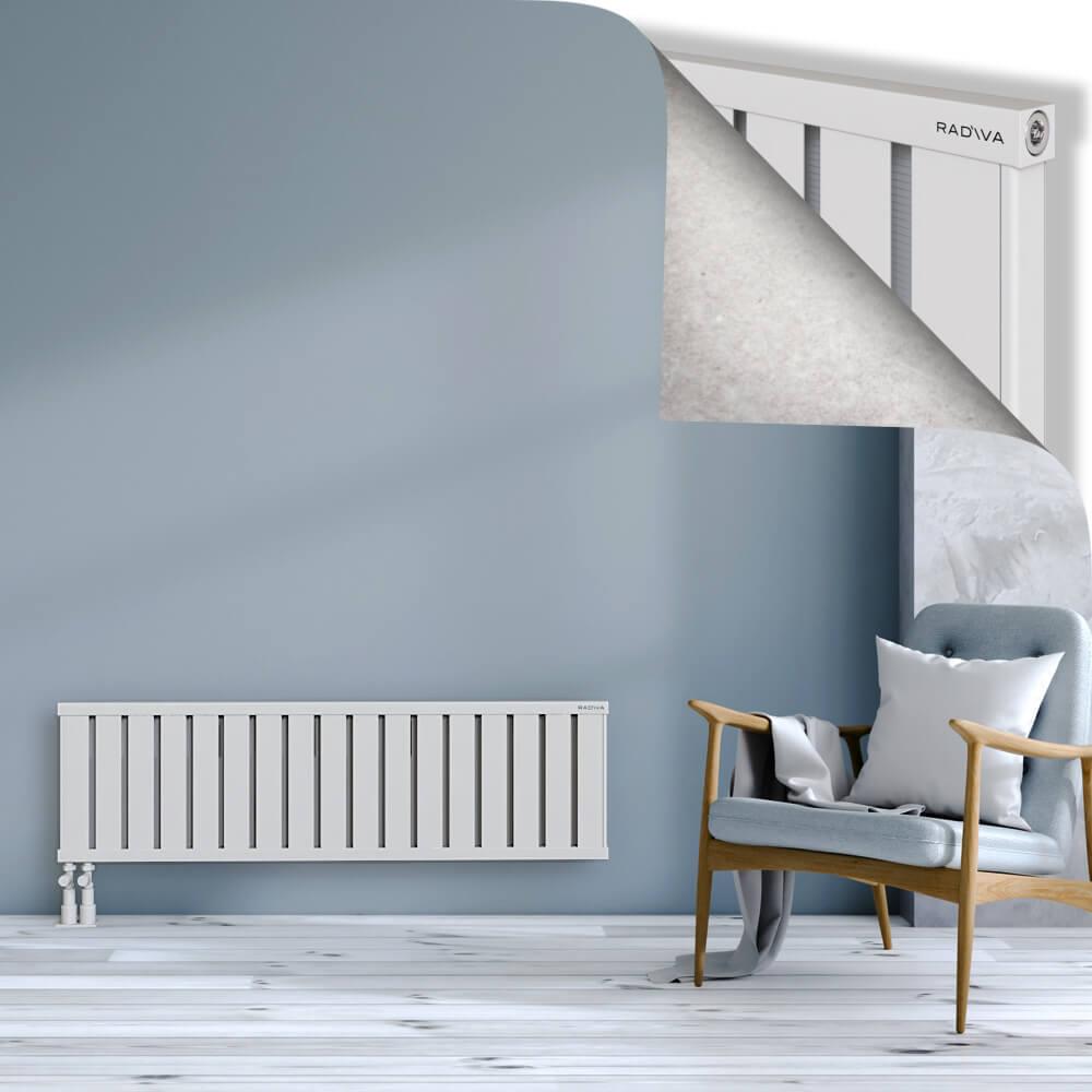 OBI Dekoratif Alüminyum Radyatör 400x1364 Beyaz