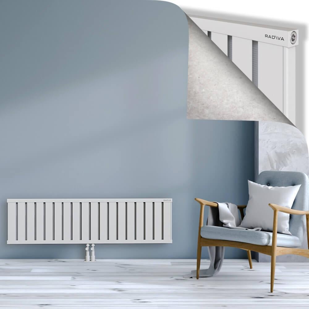 OBI Dekoratif Alüminyum Radyatör 400x1444 Beyaz
