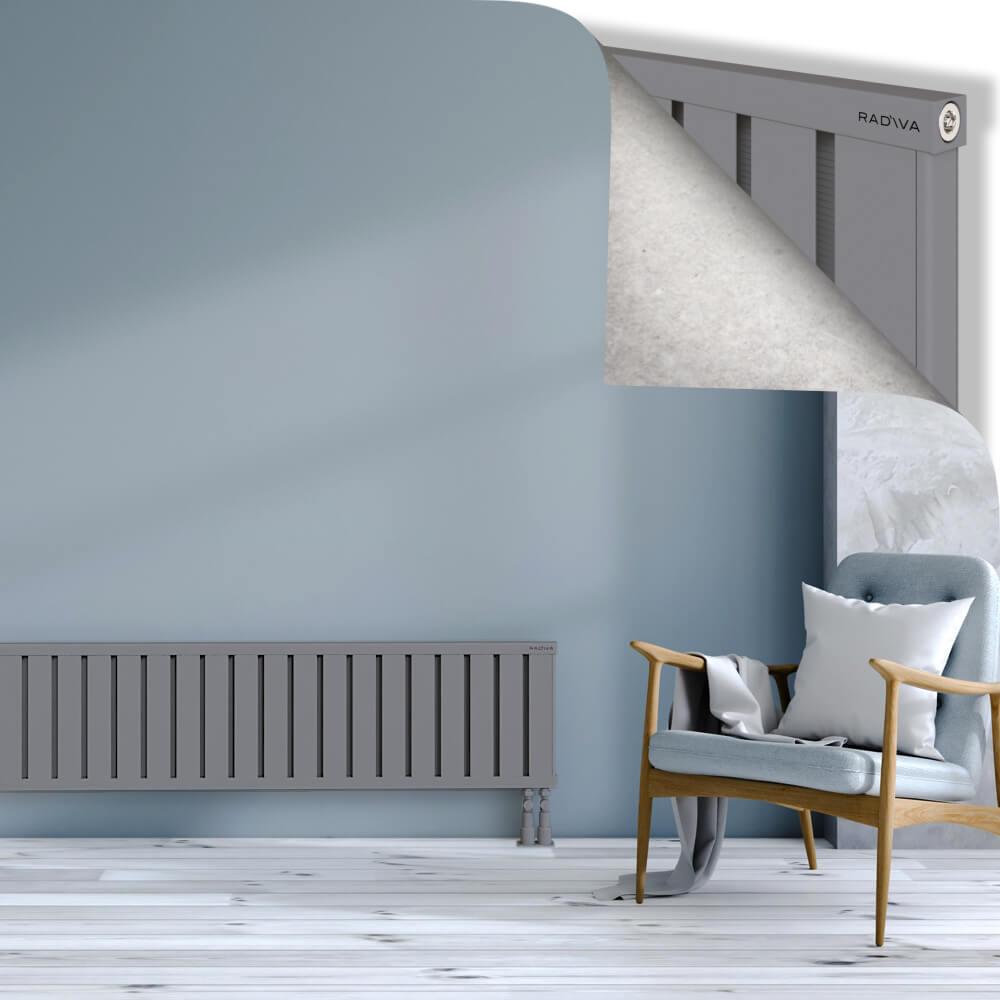 OBI Dekoratif Alüminyum Radyatör 400x2244 Gri