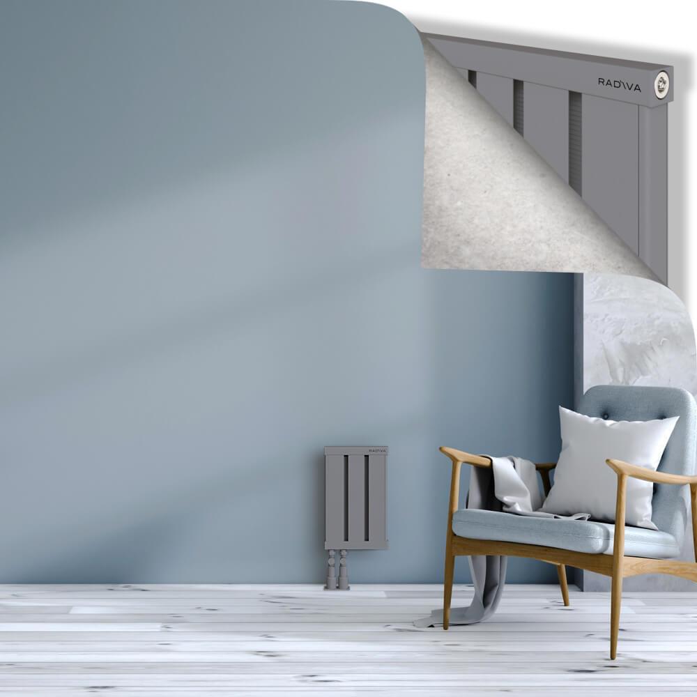 OBI Dekoratif Alüminyum Radyatör 400x244 Gri