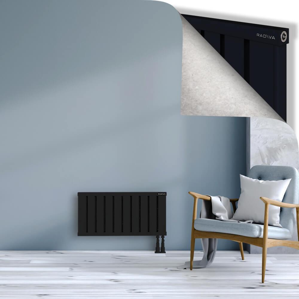 OBI Dekoratif Alüminyum Radyatör 400x804 Siyah