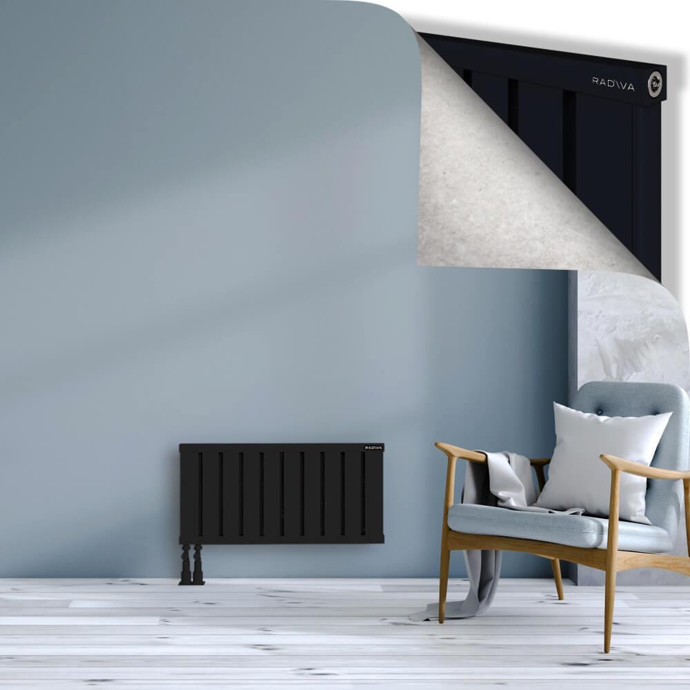OBI Dekoratif Alüminyum Radyatör 400x804 Siyah