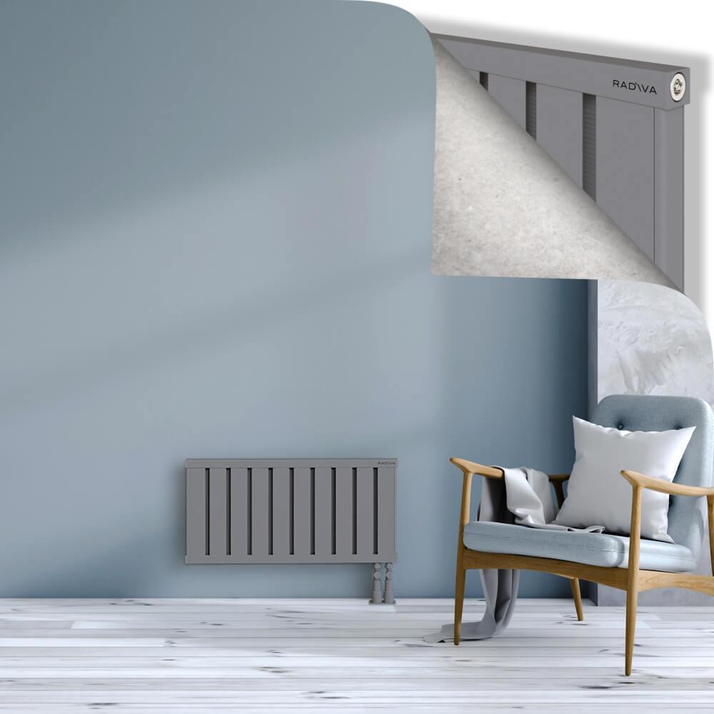 OBI Dekoratif Alüminyum Radyatör 400x804 Gri