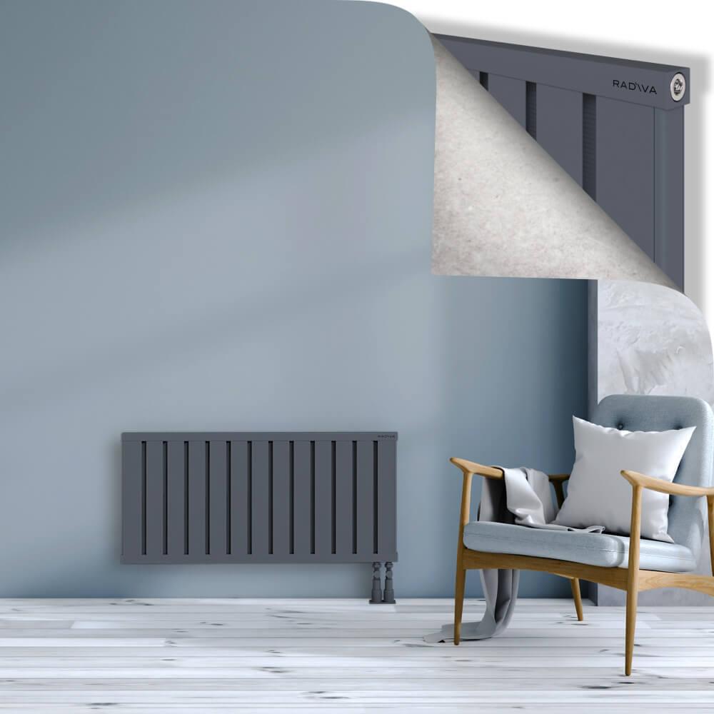 OBI Dekoratif Alüminyum Radyatör 500x1044 Antrasit