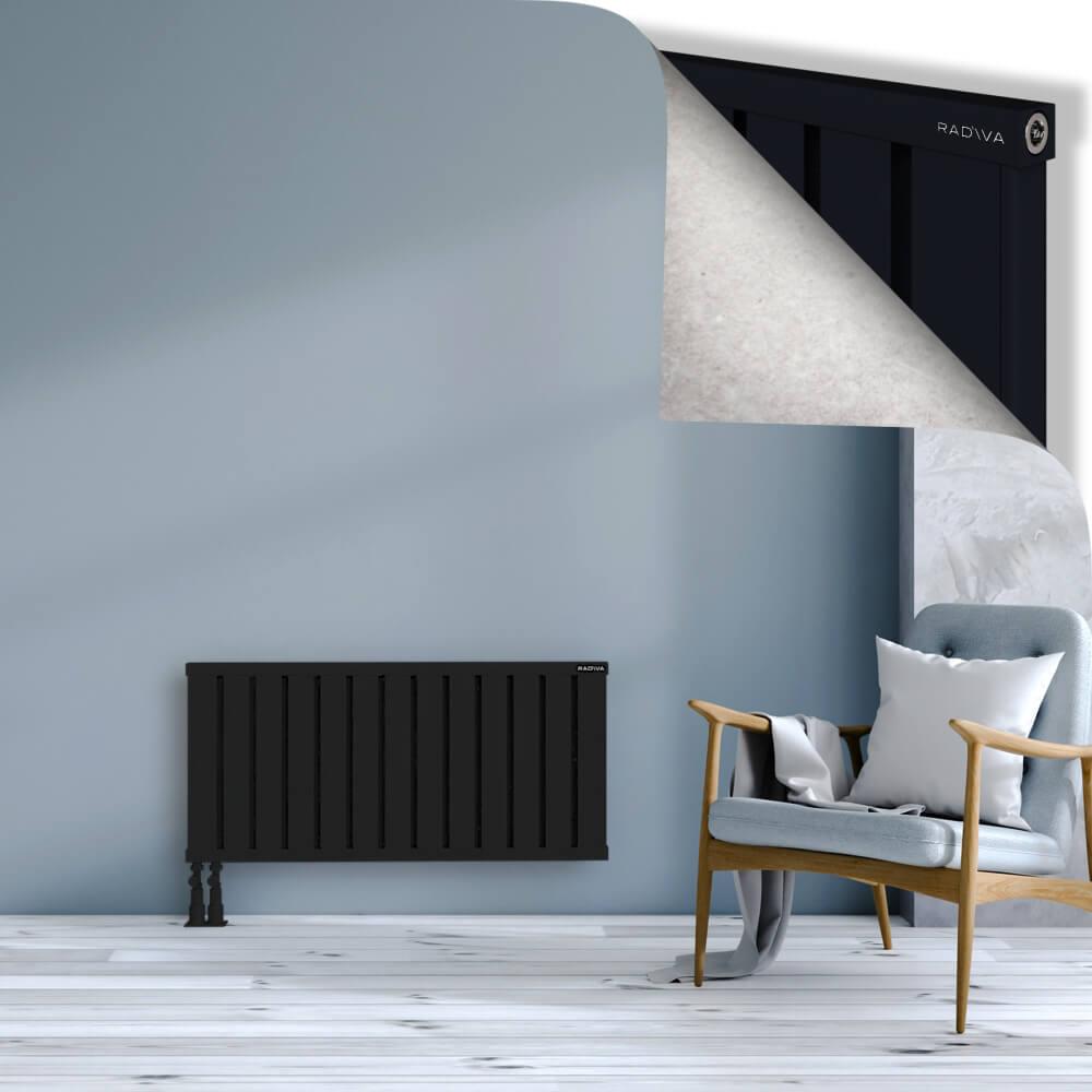 OBI Dekoratif Alüminyum Radyatör 500x1044 Siyah