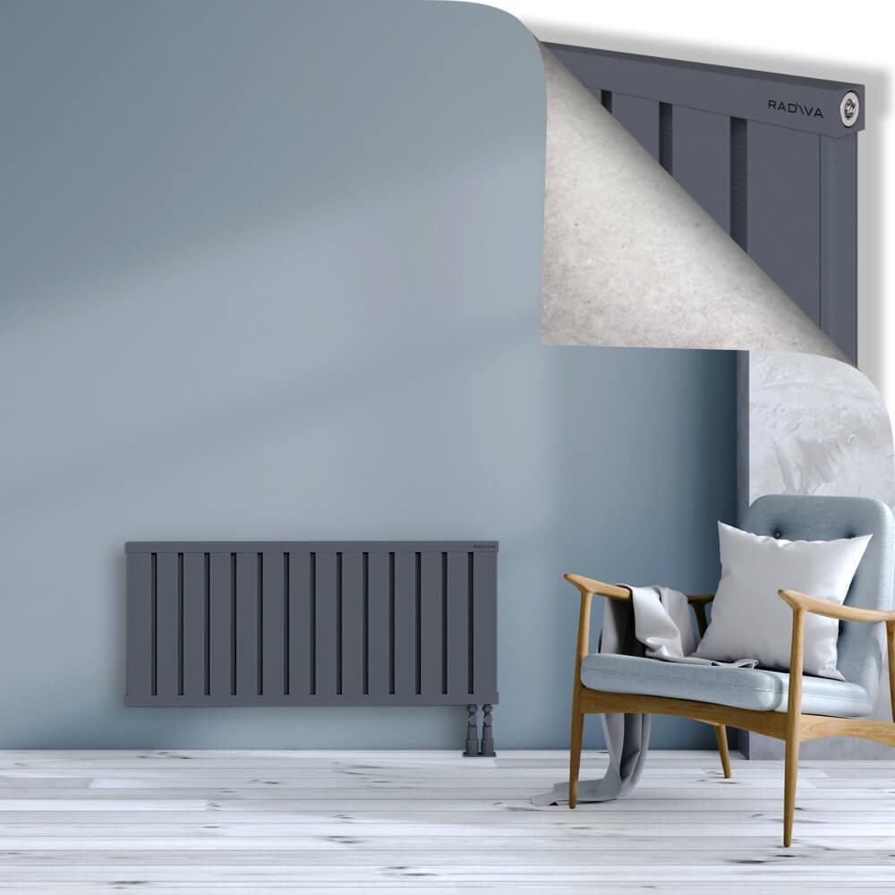 OBI Dekoratif Alüminyum Radyatör 500x1124 Antrasit