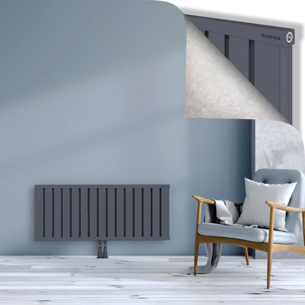 OBI Dekoratif Alüminyum Radyatör 500x1204 Antrasit