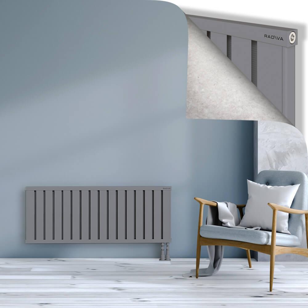 OBI Dekoratif Alüminyum Radyatör 500x1284 Gri