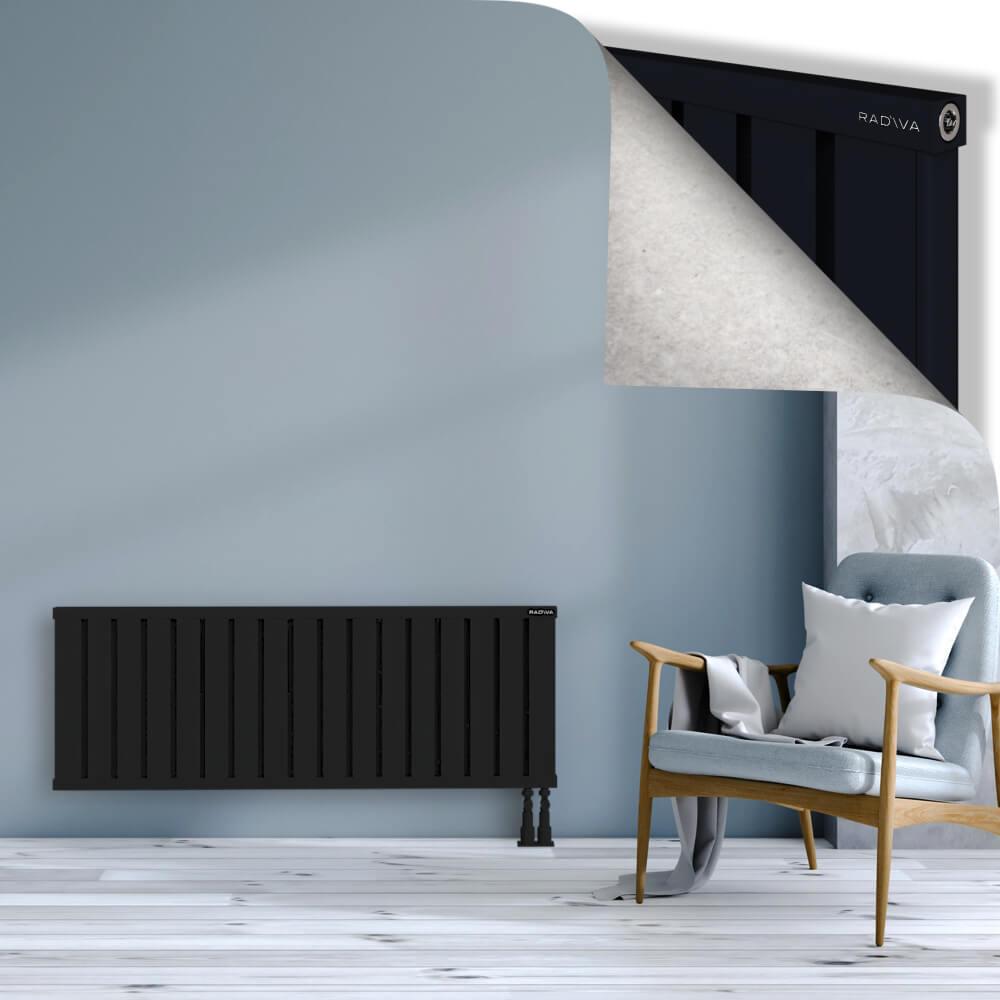 OBI Dekoratif Alüminyum Radyatör 500x1364 Siyah