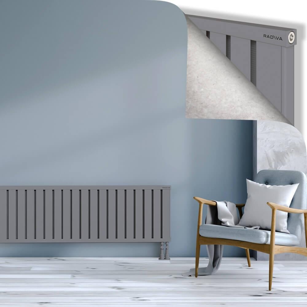 OBI Dekoratif Alüminyum Radyatör 500x1924 Gri