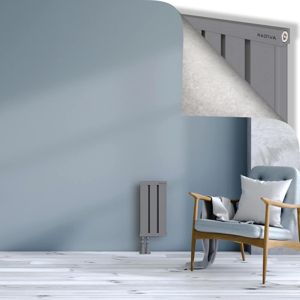 OBI Dekoratif Alüminyum Radyatör 500x244 Gri