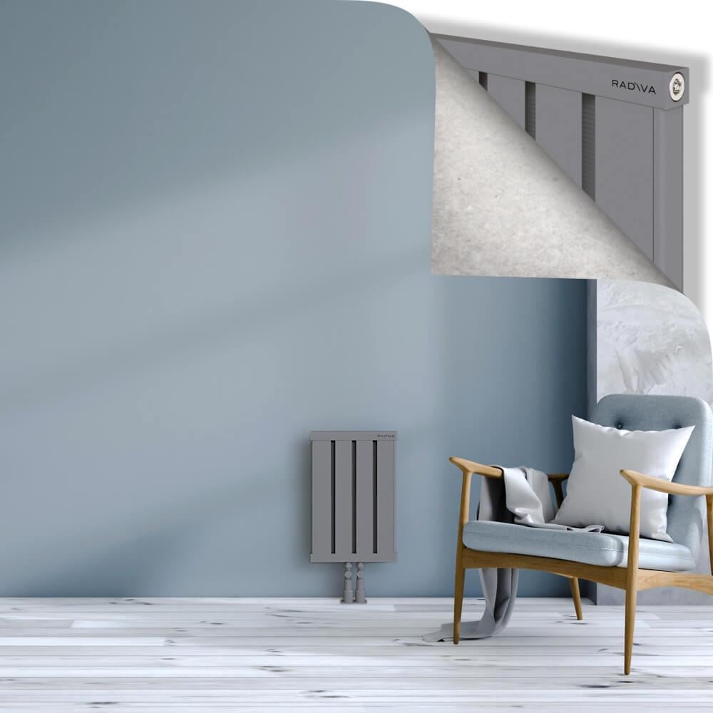 OBI Dekoratif Alüminyum Radyatör 500x324 Gri