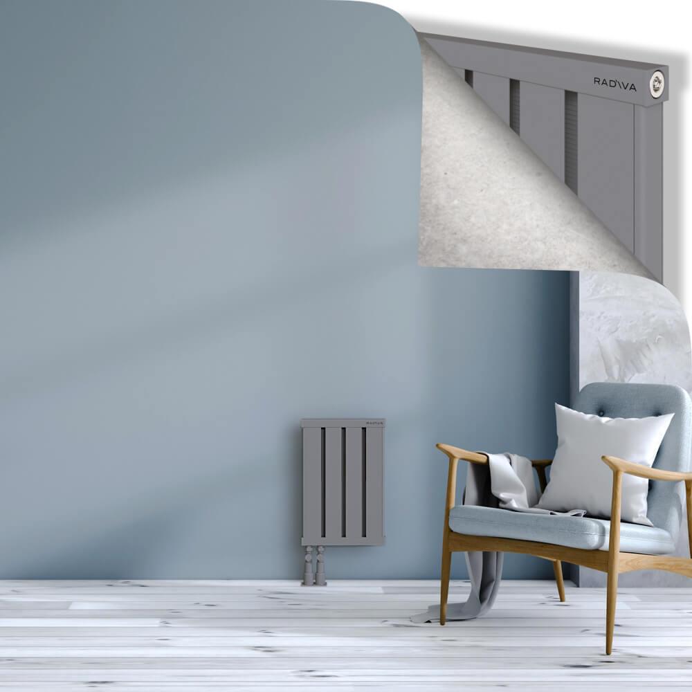 OBI Dekoratif Alüminyum Radyatör 500x324 Gri