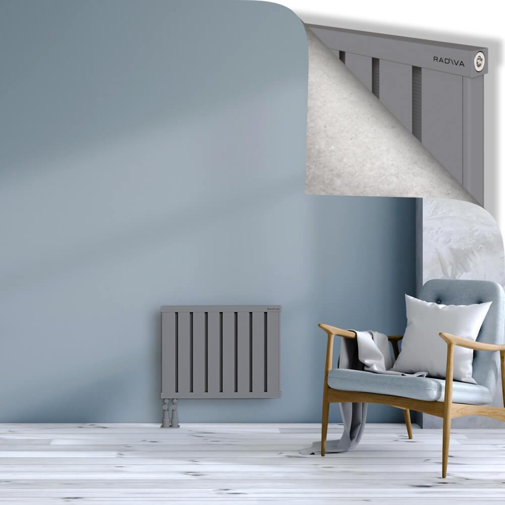 OBI Dekoratif Alüminyum Radyatör 500x644 Gri