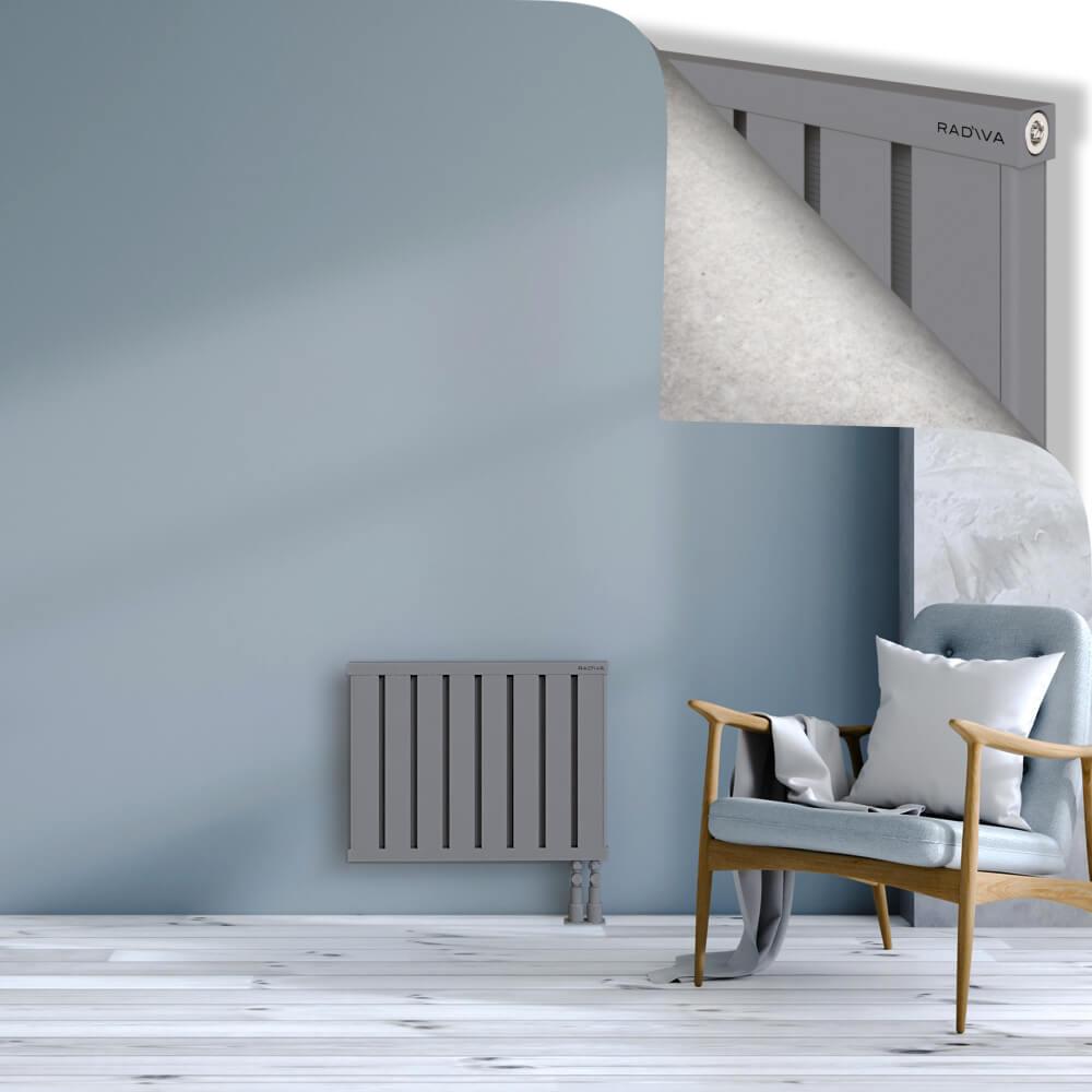 OBI Dekoratif Alüminyum Radyatör 500x644 Gri