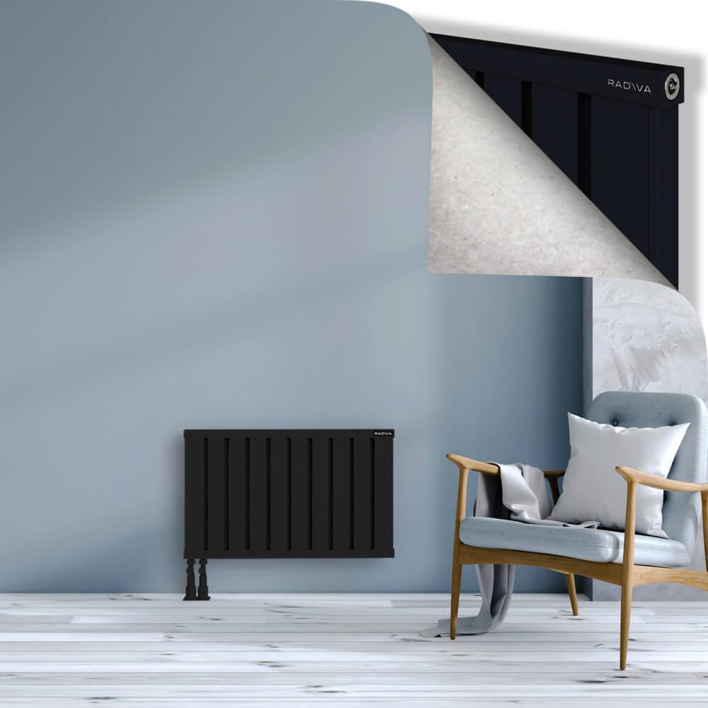 OBI Dekoratif Alüminyum Radyatör 500x804 Siyah